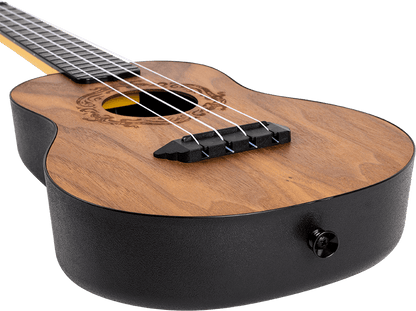Flight TUC50 Travel Concert Ukulele With Bag - Walnut
