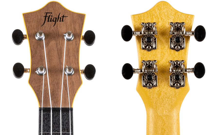 Flight TUC50 Travel Concert Ukulele With Bag- Walnut