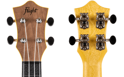 Flight TUC50 Travel Concert Ukulele With Bag - Walnut
