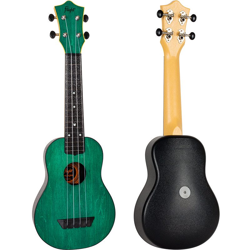 Flight TUS35 Travel Ukulele - Green