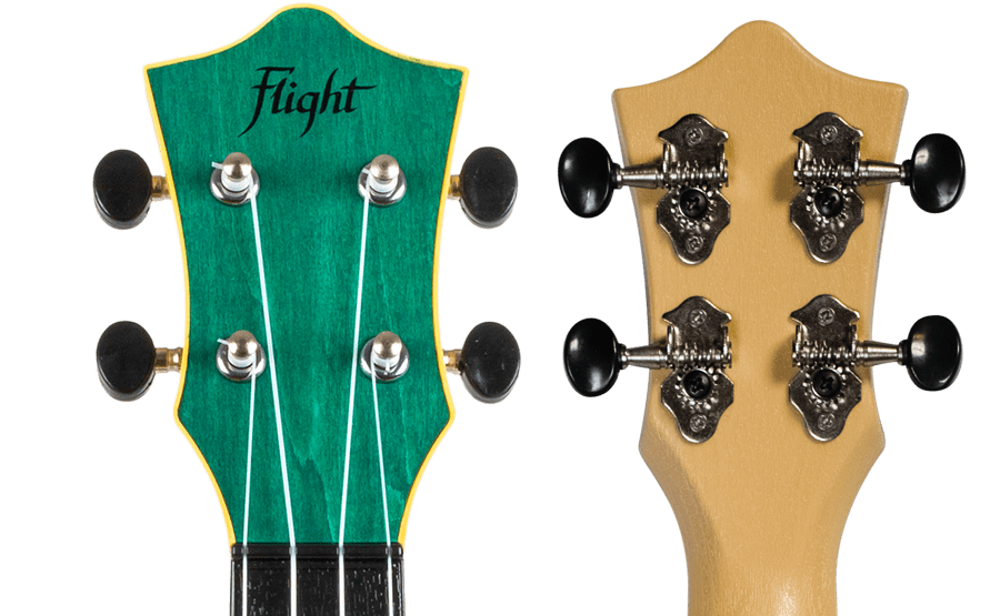 Flight TUS35 Travel Ukulele - Green