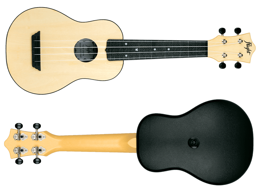 Flight TUS35 ABS Travel Ukulele  - Natural