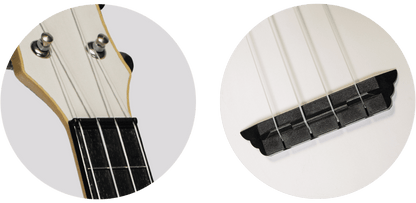 Flight TUS35 ABS Travel Ukulele White