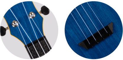 Flight TUS40 ABS Travel Ukulele - Space