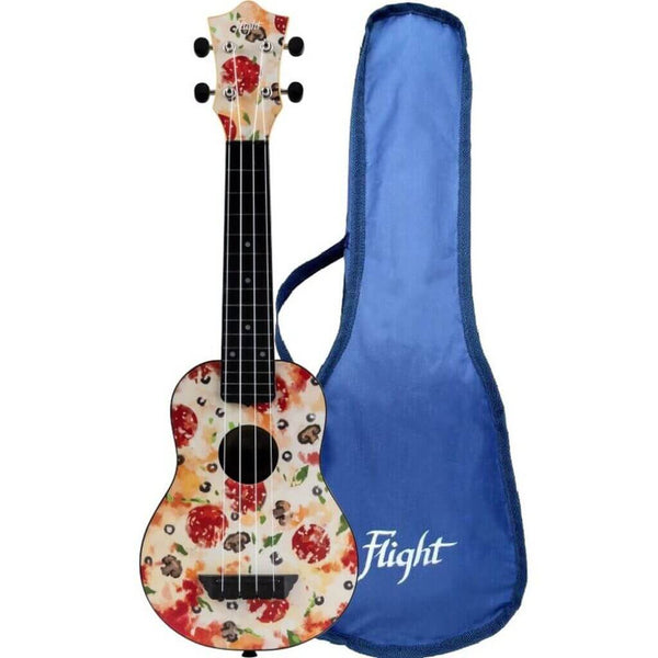 Flight TUS40 ABS Travel Soprano Uke - Pizza