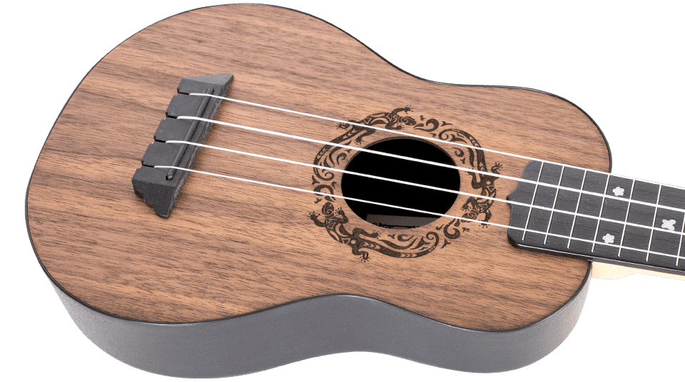 Flight TUS50 ABS Travel Soprano Ukulele Walnut