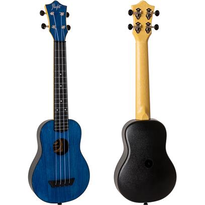 Flight TUSL35 Long Neck Travel Ukulele Dark Blue