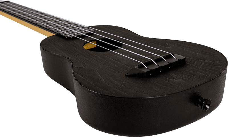 Flight TUSL35 Long Neck ABS Travel Ukulele Black