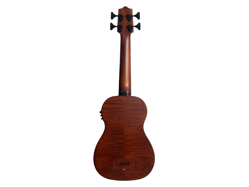 Kala UBASS-EM-FS/LH Exotic Mahogany Left-Handed Acoustic-Electric U•BASS® Ukulele