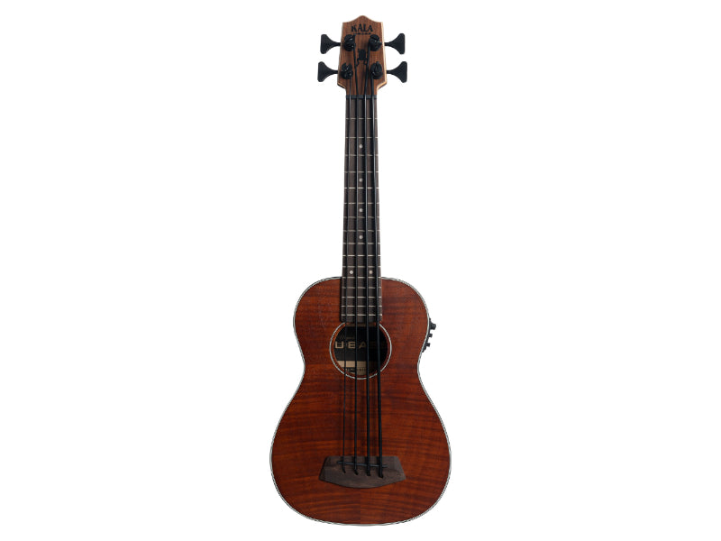Kala UBASS-EM-FS/LH Exotic Mahogany Left-Handed Acoustic-Electric U•BASS® Ukulele