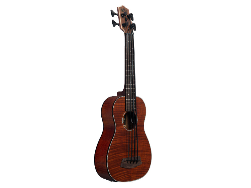 Kala UBASS-EM-FS/LH Exotic Mahogany Left-Handed Acoustic-Electric U•BASS® Ukulele