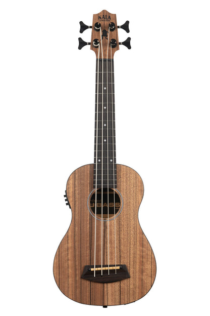 Kala UBASS-PW-FS Pacific Walnut Acoustic-Electric Fretted U•BASS® Bass Ukulele