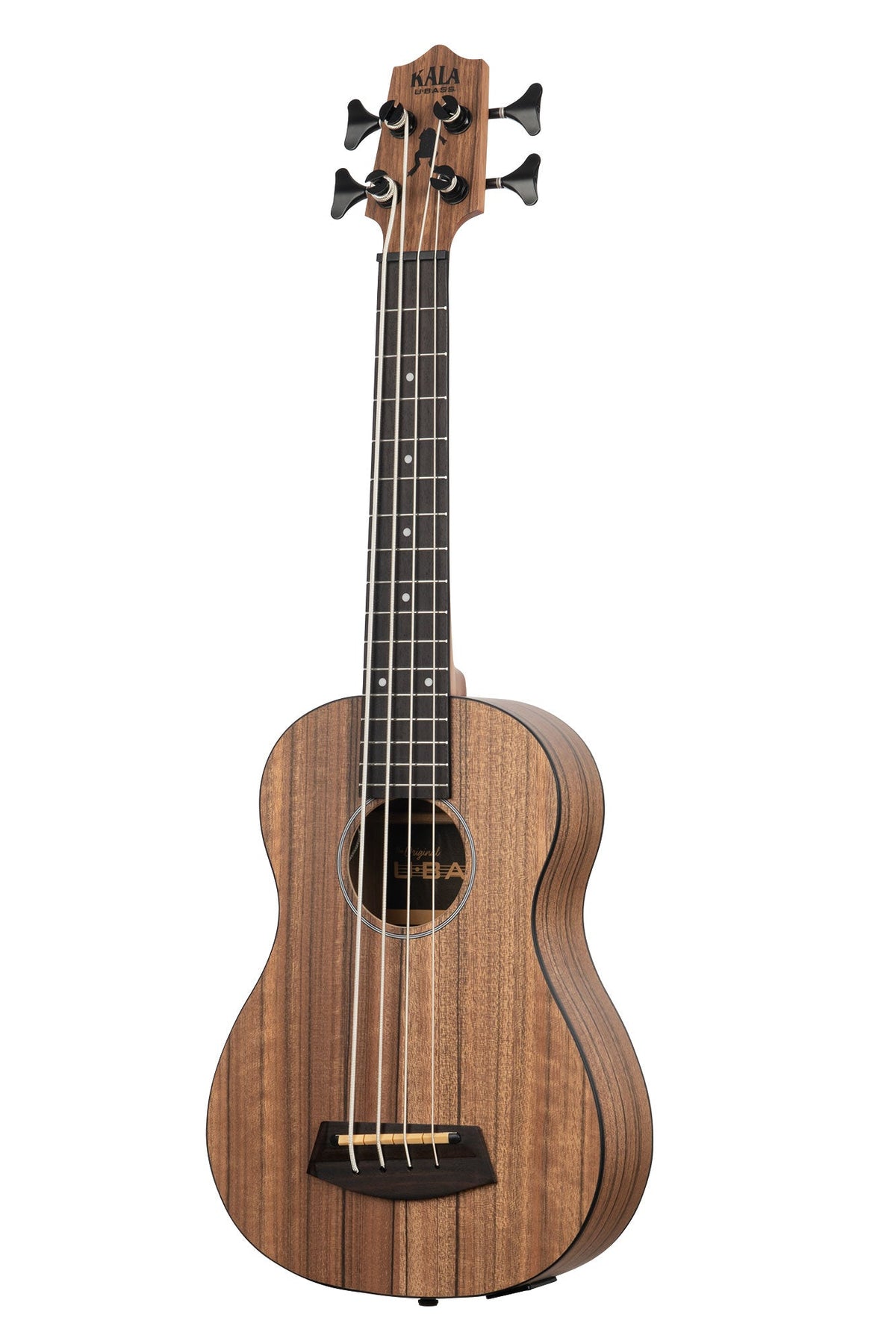 Kala UBASS-PW-FS Pacific Walnut Acoustic-Electric Fretted U•BASS® Bass Ukulele