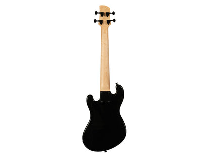 Kala UBASS-SB-BK-FL Electric Black Fretless U•BASS® Ukulele