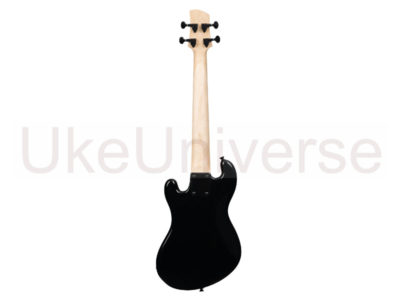Kala UBASS-SB-BK-FS-L Electric Black Fretted U•BASS® Left-Handed Ukulele