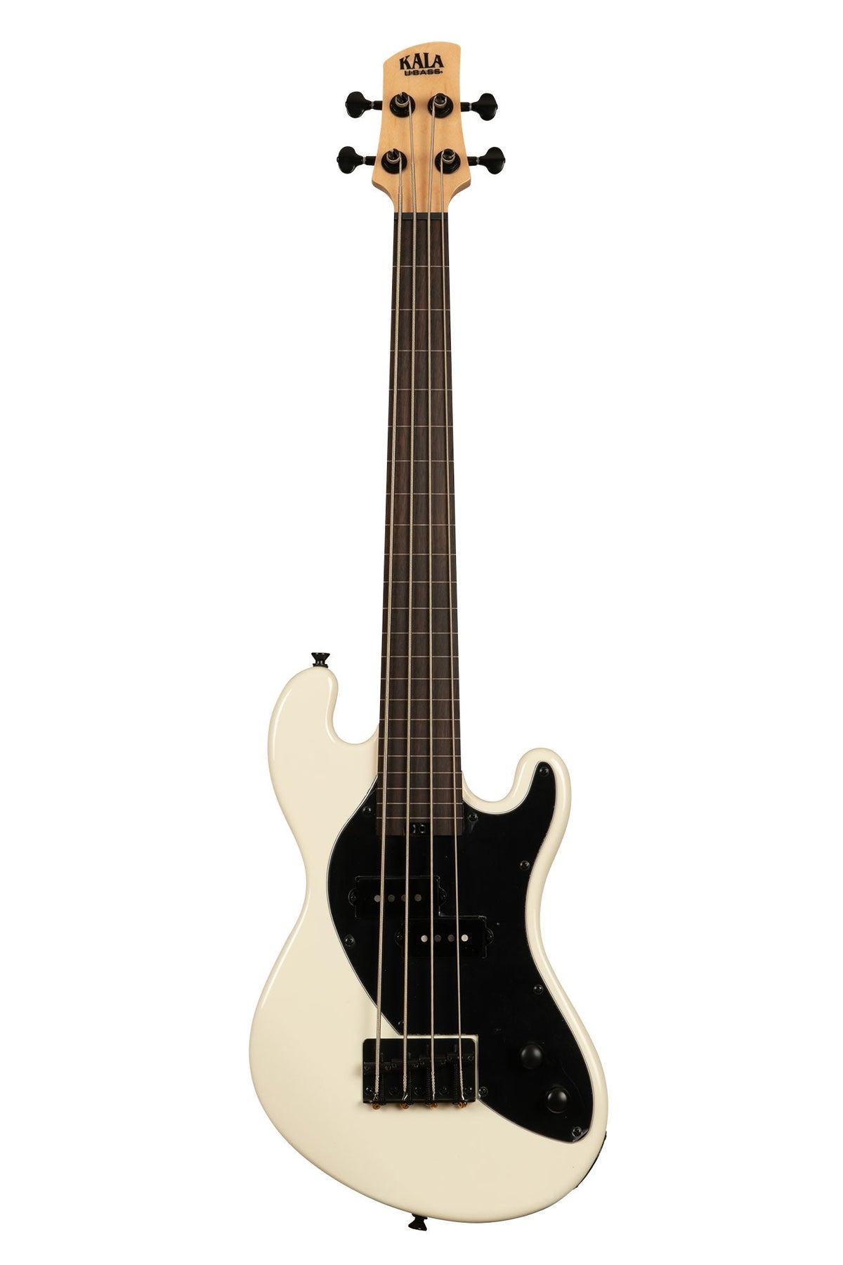 Kala UBASS-SB-CR-FL Solid Body 4-String Sweet Cream Fretless U•BASS® Bass Ukulele