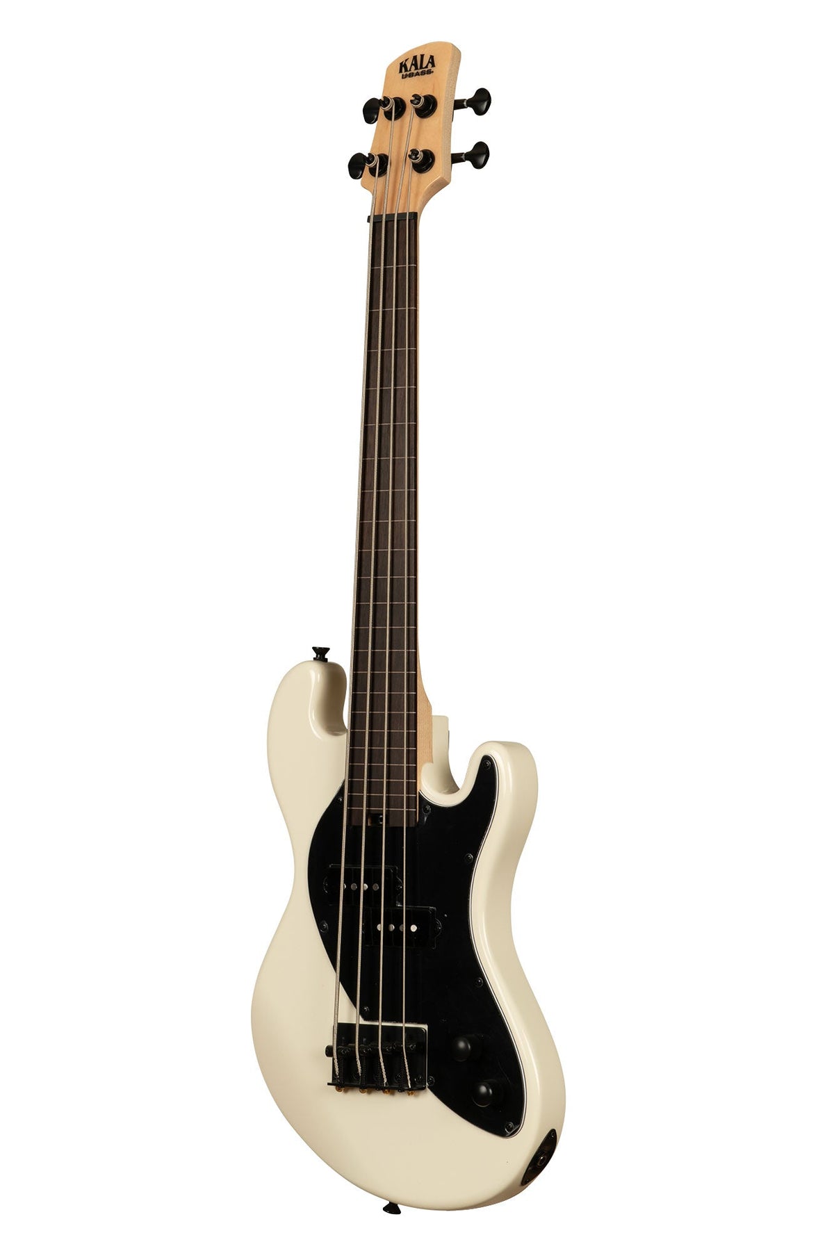 Kala UBASS-SB-CR-FL Solid Body 4-String Sweet Cream Fretless U•BASS® Bass Ukulele