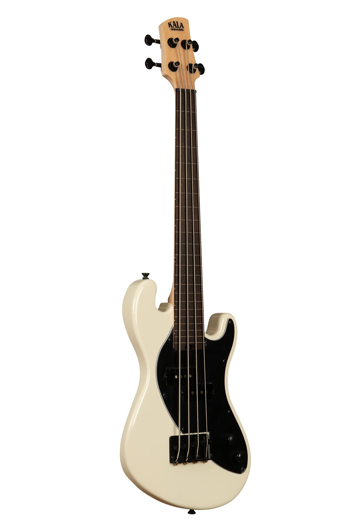 Kala UBASS-SB-CR-FL Solid Body 4-String Sweet Cream Fretless U•BASS® Bass Ukulele