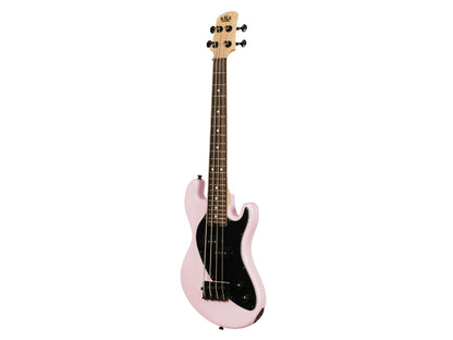 Kala UBASS-SB-LP-FS Electric Pale Pink Fretted U•BASS® Ukulele