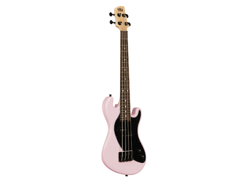 Kala UBASS-SB-LP-FS Electric Pale Pink Fretted U•BASS® Ukulele