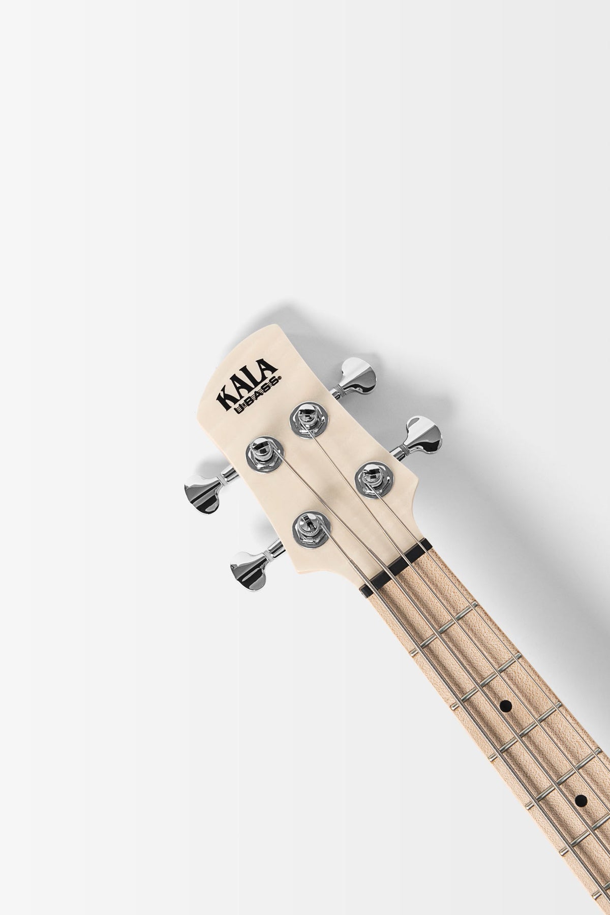 Kala UBASS-SB-P-ORB-FS Solid Body 4-String Paisley Orange Burst Fretted U•BASS® Bass Ukulele
