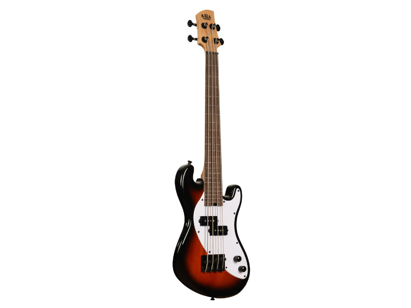 Kala UBASS-SB-TB-FL Electric Tobacco Burst Fretless U•BASS® Ukulele