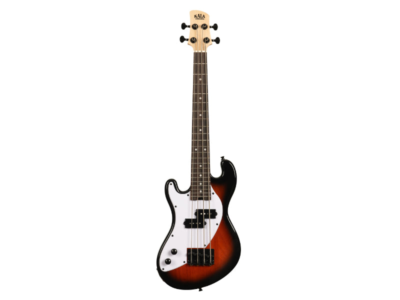 Kala UBASS-SB-TB-FS-L Electric Tobacco Burst Fretted U•BASS® Left-Handed Ukulele