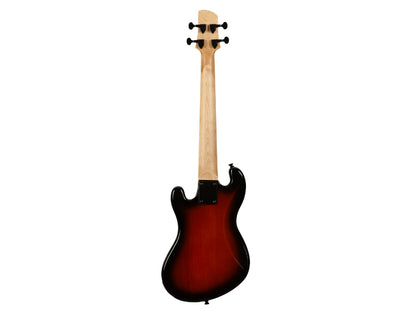 Kala UBASS-SB-TB-FS Electric Tobacco Burst Fretted U•BASS® Ukulele
