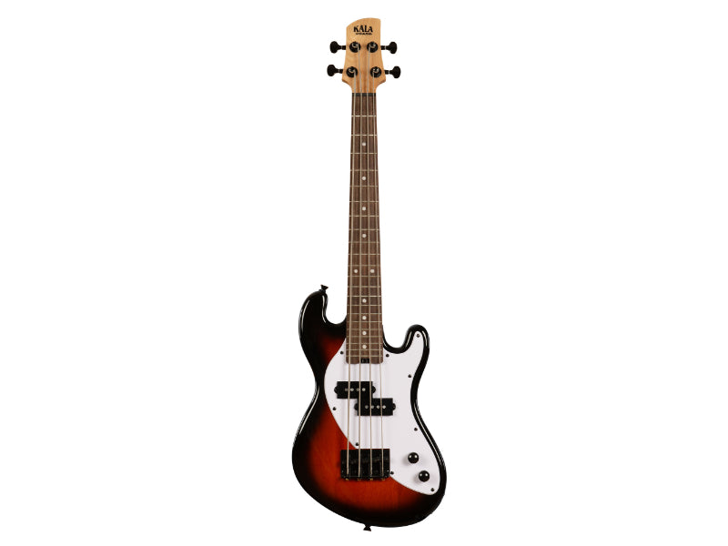 Kala UBASS-SB-TB-FS Electric Tobacco Burst Fretted U•BASS® Ukulele