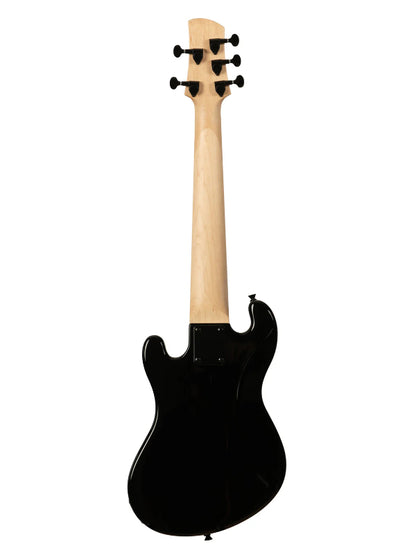 Kala UBASS-SB5-BK-FS Electric  5-String Black Fretted U•BASS® Ukulele