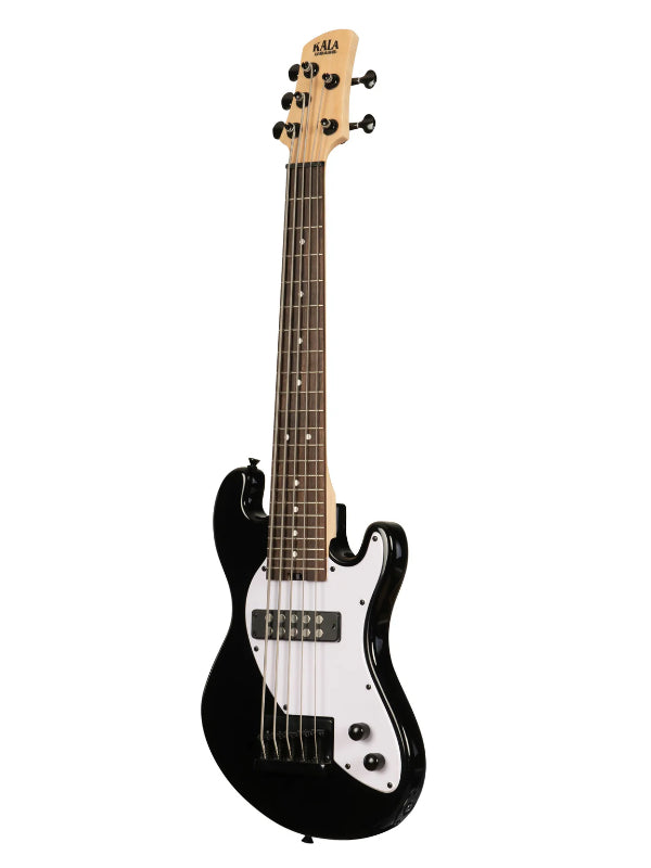 Kala UBASS-SB5-BK-FS Electric  5-String Black Fretted U•BASS® Ukulele