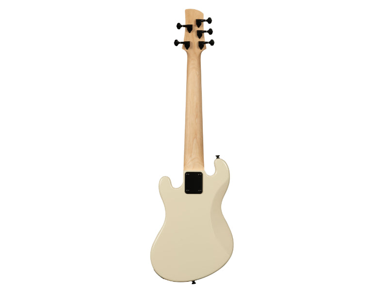 Kala UBASS-SB5-CR-FL Electric 5-String Sweet Cream Fretless U-BASS Ukulele
