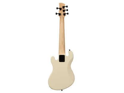 Kala UBASS-SB5-CR-FL Electric 5-String Sweet Cream Fretless U-BASS Ukulele