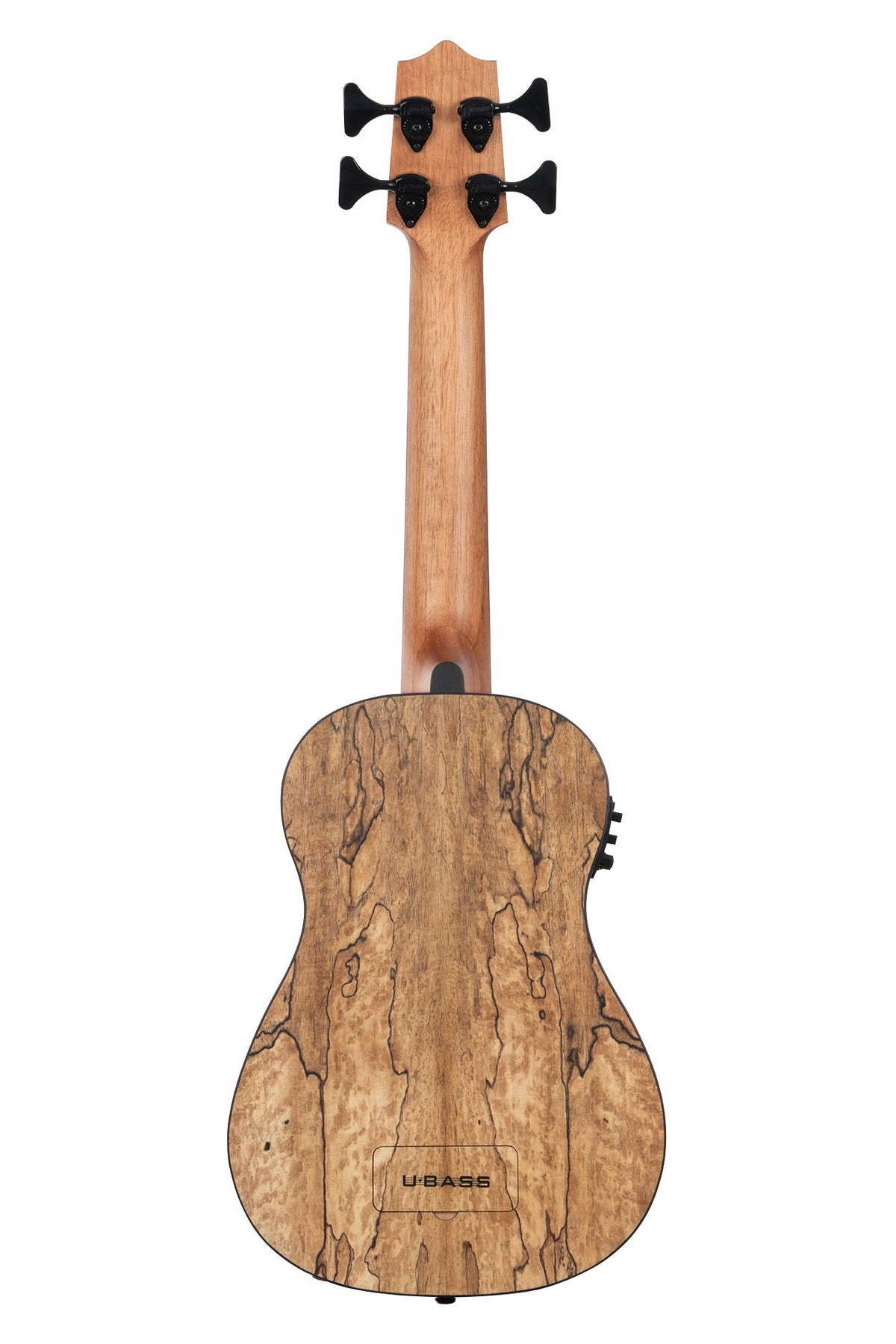 Kala UBASS-SP-MNG-FS Spalted Mango Acoustic-Electric Fretted U•BASS® Bass Ukulele