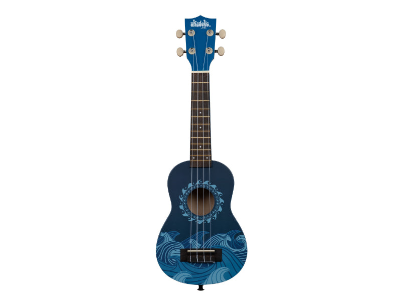 Kala UK-DEEPBLUE Ukadelic Deep Blue Soprano Ukulele