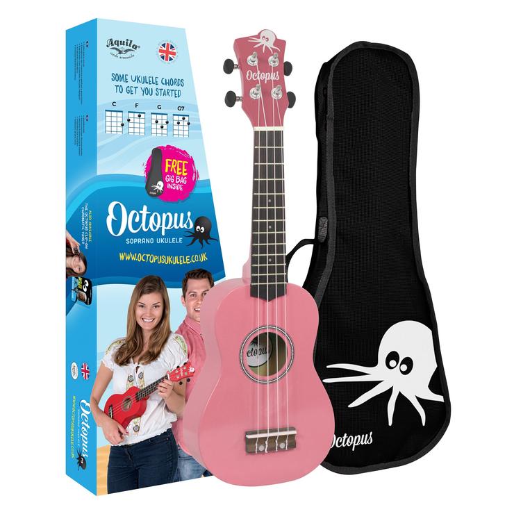 Octopus Metallic Series Soprano Ukulele