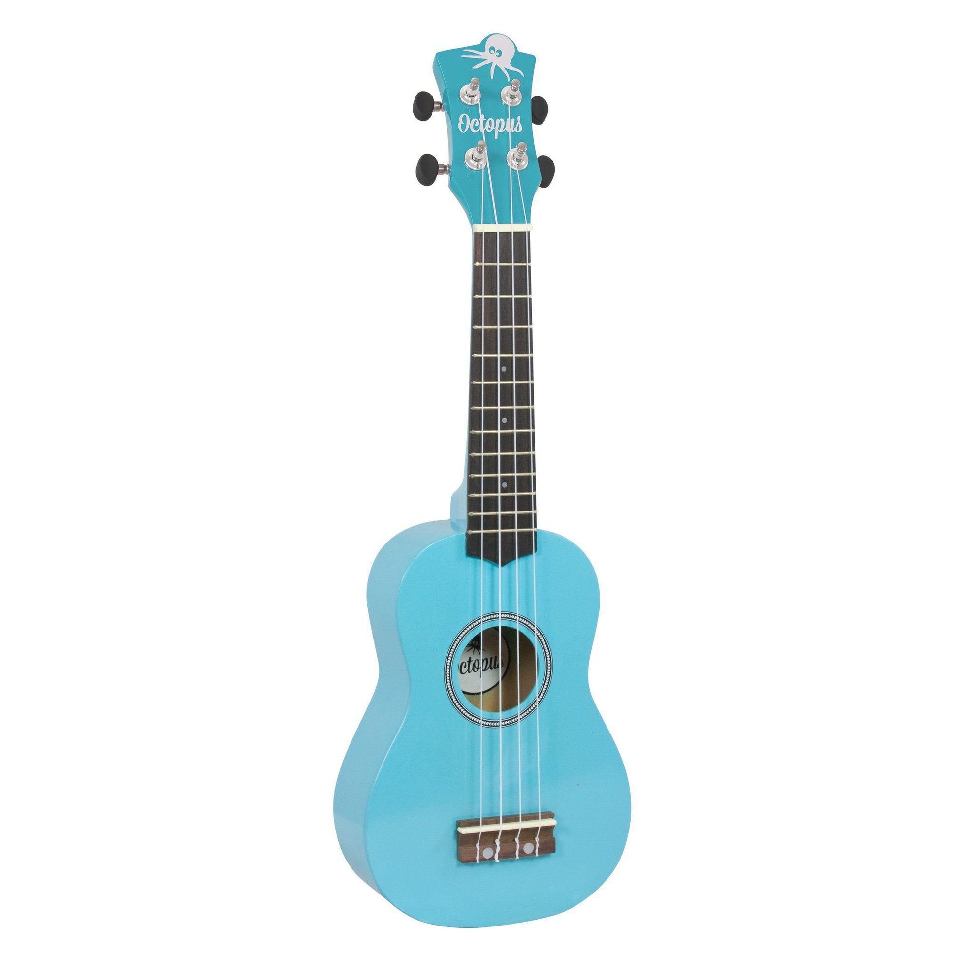 Octopus metallic series soprano ukulele Sky blue