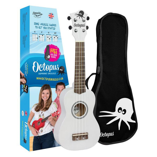 Octopus metallic series soprano ukulele