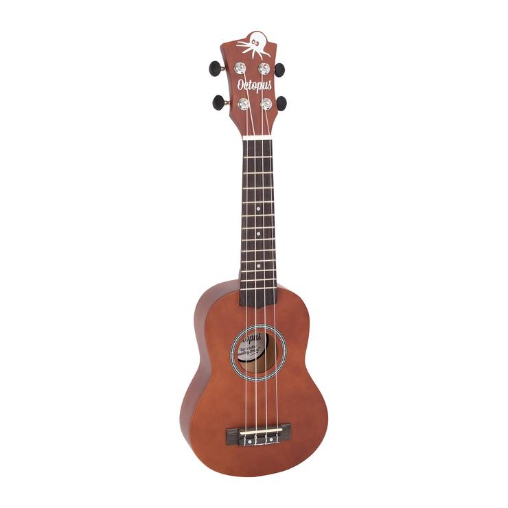 Octopus Natural Series Soprano Ukulele Matt Brown Natural