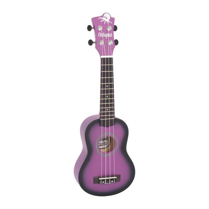 Octopus matt burst series soprano ukulele Purple burst