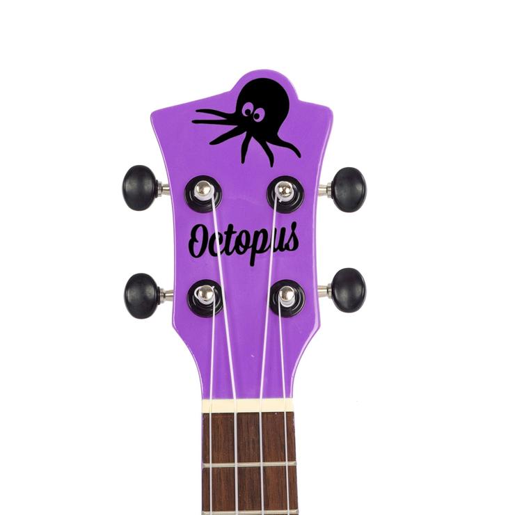 Octopus Soprano Ukulele Purple burst