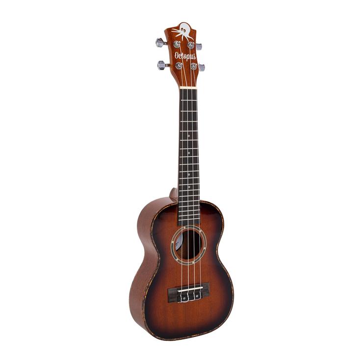 Octopus Mahogany concert ukulele in gloss finish