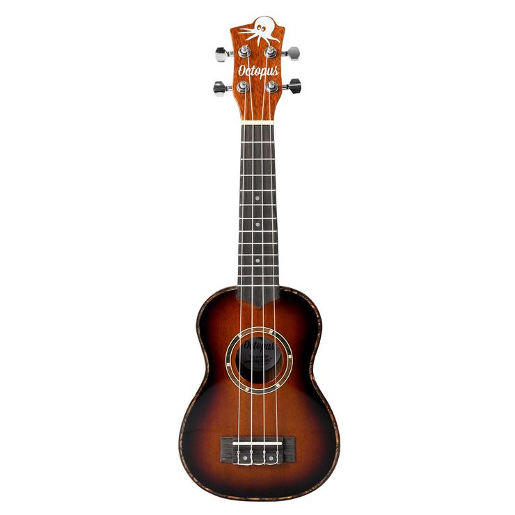 Octopus Mahogany soprano ukulele in gloss finish