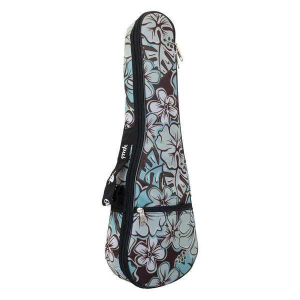 Octopus soprano ukulele bag ~ Hibiscus surf