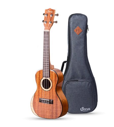 UMA MOON-ST Solid MH Top Tenor Ukulele