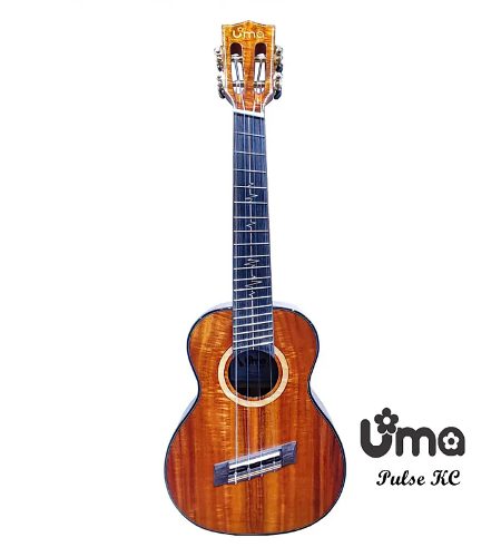 UMA Pulse KC all-solid Acacia Koa Fan Concert Ukulele