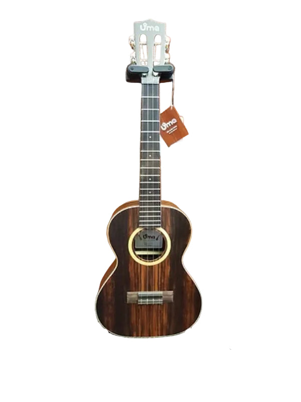 UMA UK-11ST Striped Ebony Tenor Ukulele