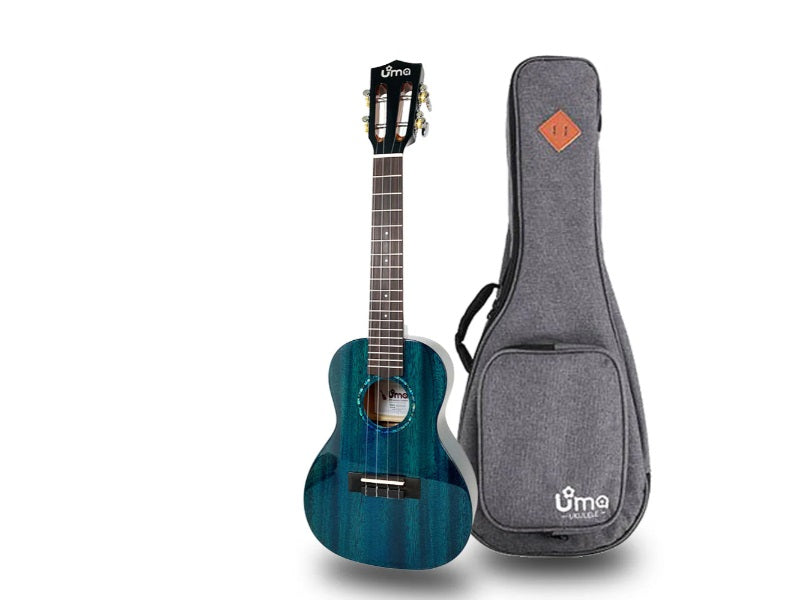 UMA UK-20SC Solid MH Concert BLUE Ukulele