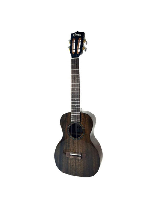UMA UK-20ST Solid MH Tenor Black Ukulele