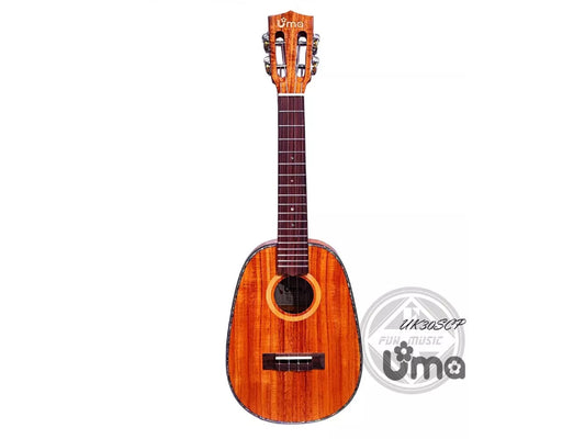 UMA UK-30SCP EVO Solid Acacia Pineapple Concert Ukulele